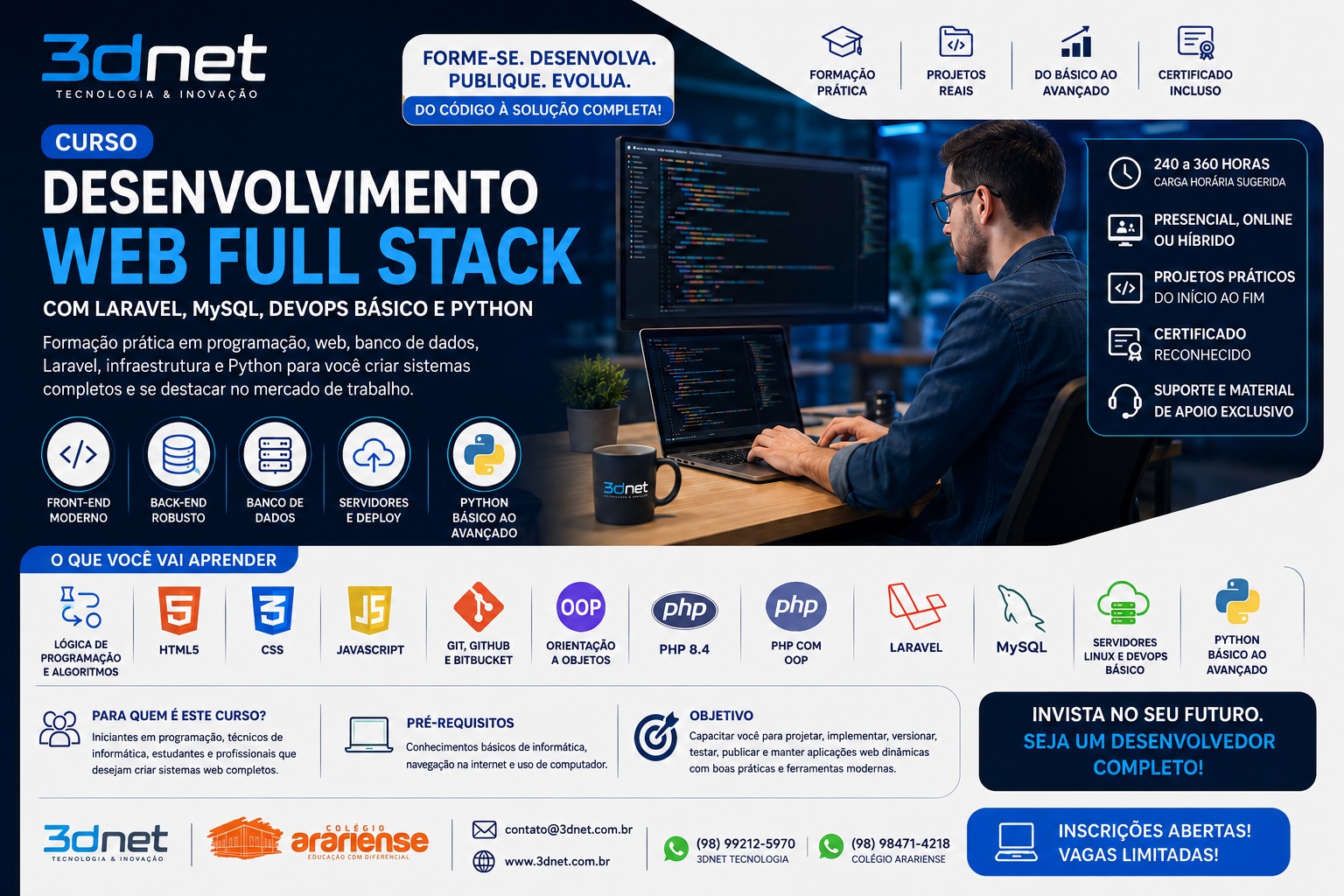 Cursos e treinamentos online