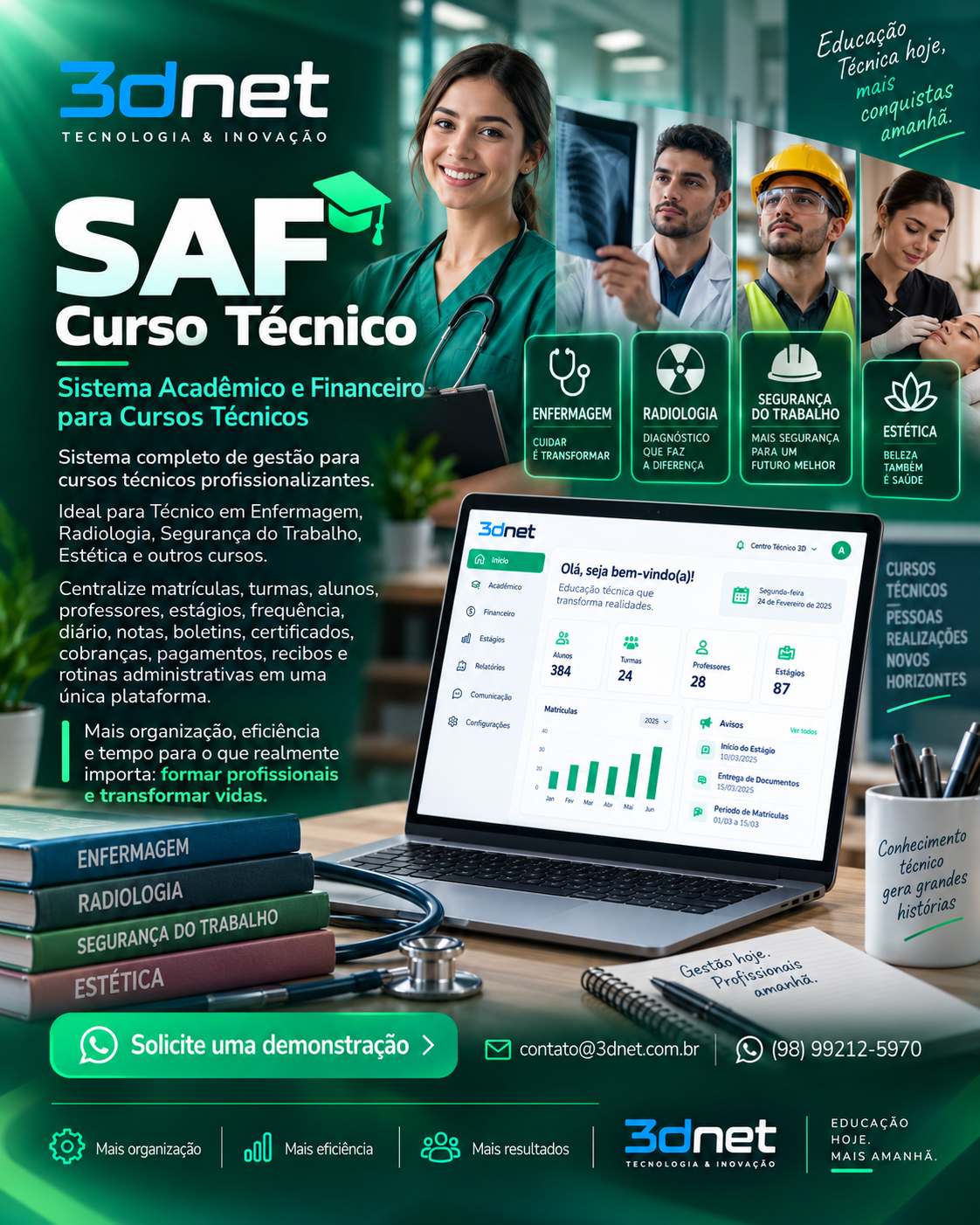 Plataforma SAF Curso Técnico